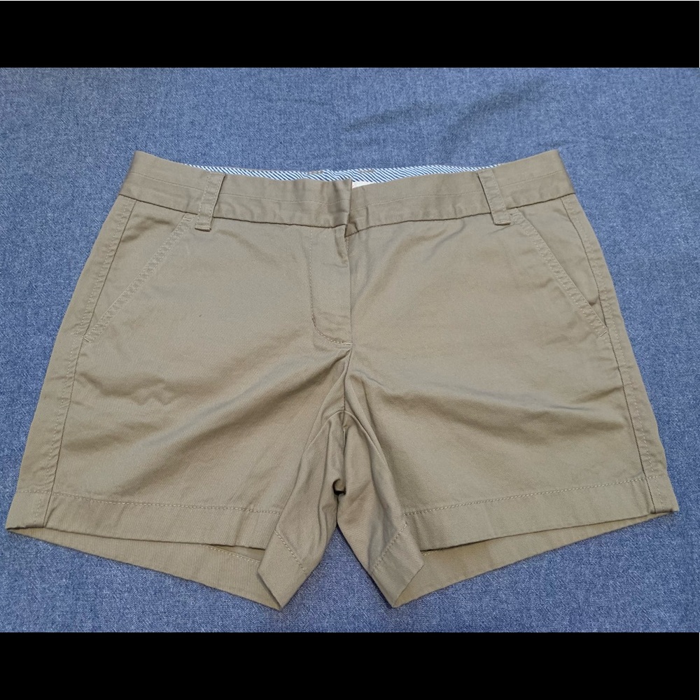 NWOT - J. Crew Chino Khaki Shorts